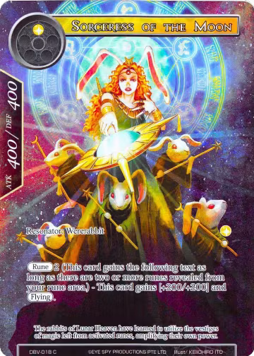 Sorceress of the Moon (Full Art) (DBV-018), The Decisive Battle of Valhalla — Force of Will card price