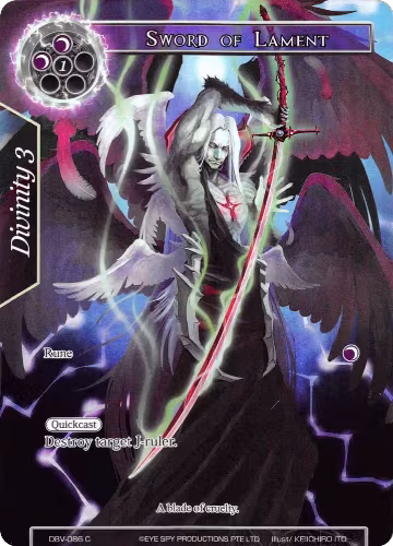 Sword of Lament (Full Art) (DBV-086), The Decisive Battle of Valhalla — Force of Will card price