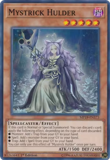 Mystrick Hulder (MP19-EN173), 2019 Gold Sarcophagus Tin Mega Pack — Yu-Gi-Oh! card price