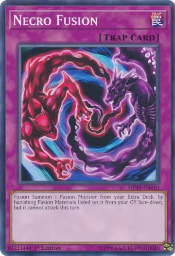 Necro Fusion (MP19-EN210), 2019 Gold Sarcophagus Tin Mega Pack — Yu-Gi-Oh! card price