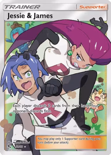 Jessie & James (Full Art) (68/68) — card price