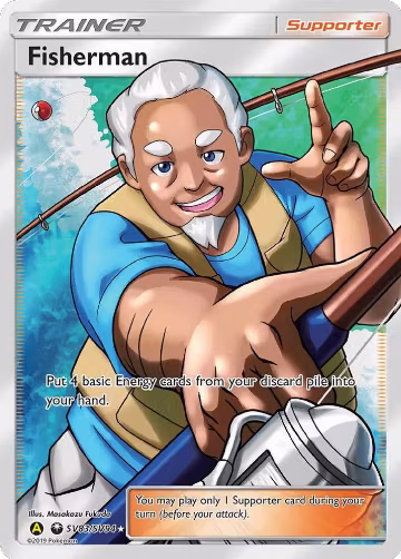 Fisherman (SV83/SV94), Hidden Fates: Shiny Vault — Pokémon card price