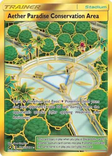 Aether Paradise Conservation Area (SV87/SV94), Hidden Fates: Shiny Vault — Pokémon card price