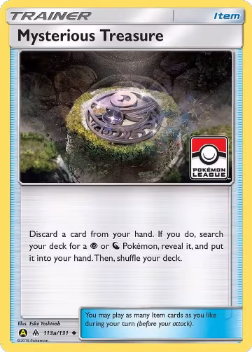 Mysterious Treasure - 113a/131 (Pokemon League) (113a/131), League & Championship Cards — Pokémon card price