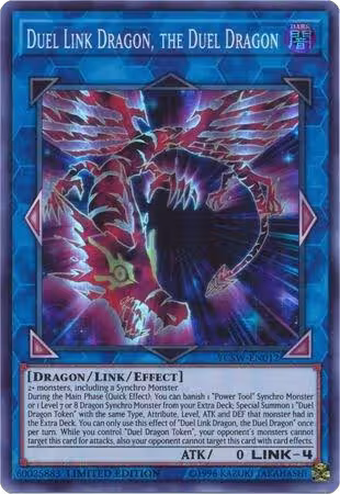 Duel Link Dragon, the Duel Dragon (SR) (YCSW-EN012), Yu-Gi-Oh! Championship Series Prize Cards — Yu-Gi-Oh! card price