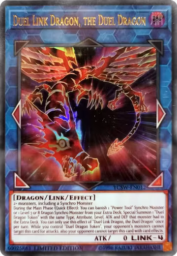 Duel Link Dragon, the Duel Dragon (UR) (YCSW-EN012), Yu-Gi-Oh! Championship Series Prize Cards — Yu-Gi-Oh! card price