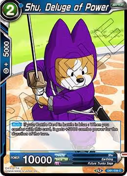 Shu, Deluge of Power (DB1-036), Draft Box 04 - Dragon Brawl — DB Super card price