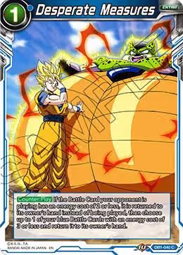 Desperate Measures (DB1-040), Draft Box 04 - Dragon Brawl — DB Super card price