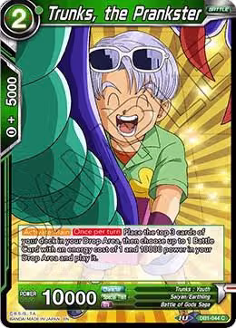 Trunks, the Prankster (DB1-044), Draft Box 04 - Dragon Brawl — DB Super card price