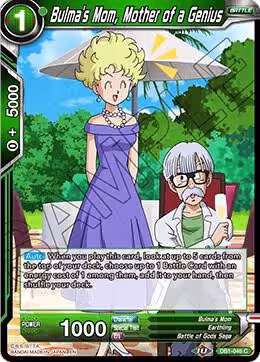 Bulma's Mom, Mother of a Genius (DB1-046), Draft Box 04 - Dragon Brawl — DB Super card price