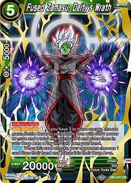 Fused Zamasu, Deity's Wrath (DB1-057), Draft Box 04 - Dragon Brawl — DB Super card price