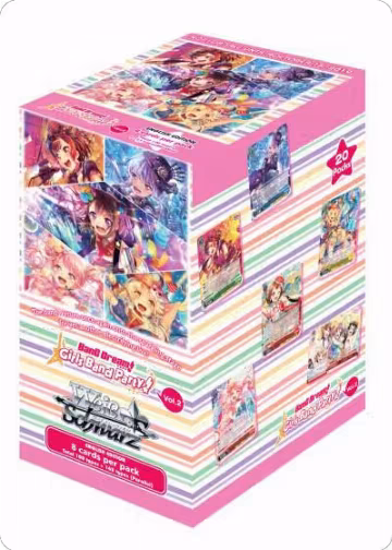 BanG Dream! Girls Band Party! Vol.2 Booster Box, BanG Dream! Girls Band Party! Vol.2 — Weiß Schwarz sealed product price