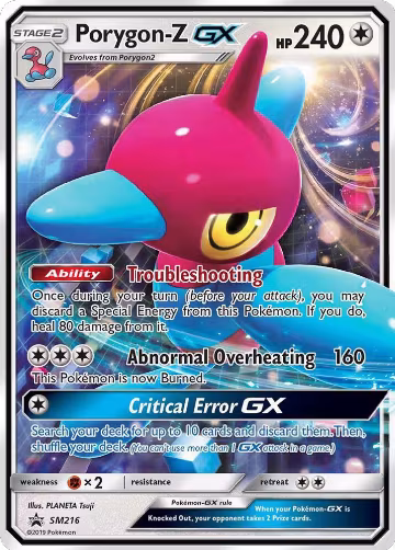 Porygon-Z GX - SM216 (SM216), SM Promos — Pokémon card price