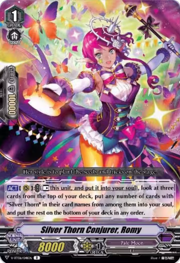 Silver Thorn Conjurer, Romy (V-BT06/041EN), V-BT06: Phantasmal Steed Restoration — Vanguard card price