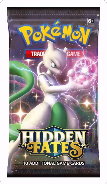 Hidden Fates Booster Pack, Hidden Fates — Pokémon sealed product price