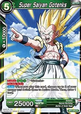 Super Saiyan Gotenks (Shatterfoil) (BT1-070), Draft Box 04 - Dragon Brawl — DB Super card price