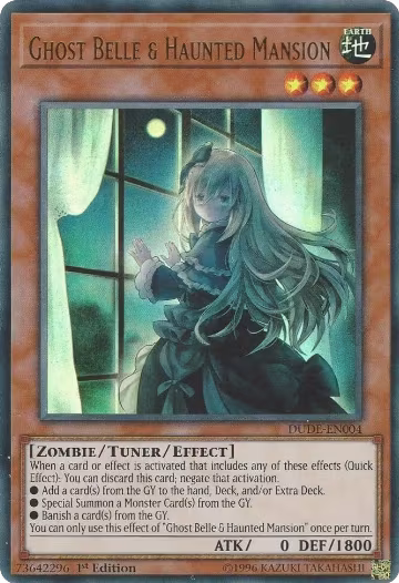 Ghost Belle & Haunted Mansion (DUDE-EN004), Duel Devastator — Yu-Gi-Oh! card price