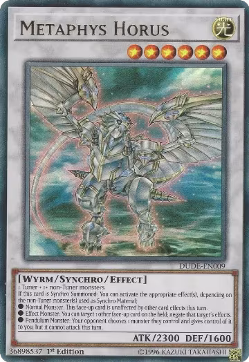 Metaphys Horus (DUDE-EN009), Duel Devastator — Yu-Gi-Oh! card price