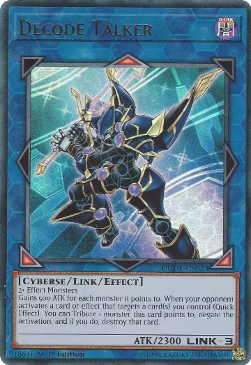 Decode Talker (DUDE-EN023), Duel Devastator — Yu-Gi-Oh! card price