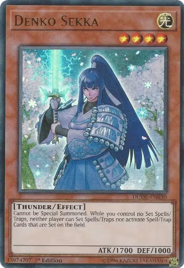 Denko Sekka (DUDE-EN030), Duel Devastator — Yu-Gi-Oh! card price