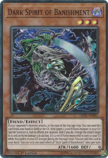 Dark Spirit of Banishment (LED5-EN002), Legendary Duelists: Immortal Destiny — Yu-Gi-Oh! card price