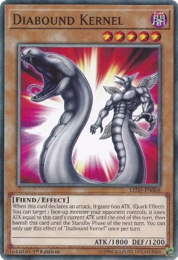 Diabound Kernel (LED5-EN008), Legendary Duelists: Immortal Destiny — Yu-Gi-Oh! card price