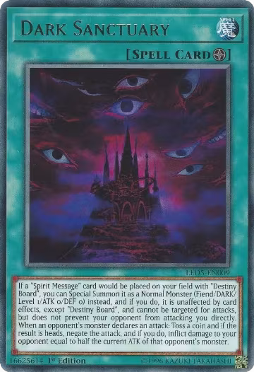 Dark Sanctuary (LED5-EN009), Legendary Duelists: Immortal Destiny — Yu-Gi-Oh! card price