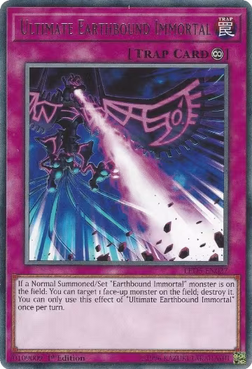 Ultimate Earthbound Immortal (LED5-EN027), Legendary Duelists: Immortal Destiny — Yu-Gi-Oh! card price
