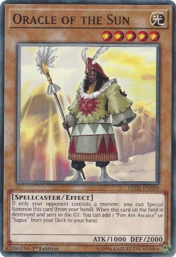 Oracle of the Sun (LED5-EN029), Legendary Duelists: Immortal Destiny — Yu-Gi-Oh! card price