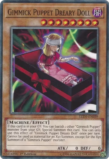 Gimmick Puppet Dreary Doll (LED5-EN039), Legendary Duelists: Immortal Destiny — Yu-Gi-Oh! card price