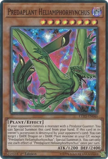 Predaplant Heliamphorhynchus (LED5-EN046), Legendary Duelists: Immortal Destiny — Yu-Gi-Oh! card price