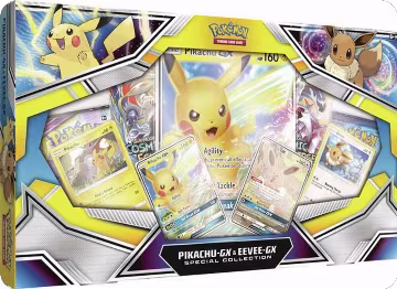 Pikachu GX & Eevee GX Special Collection, SM - Cosmic Eclipse — Pokémon sealed product price