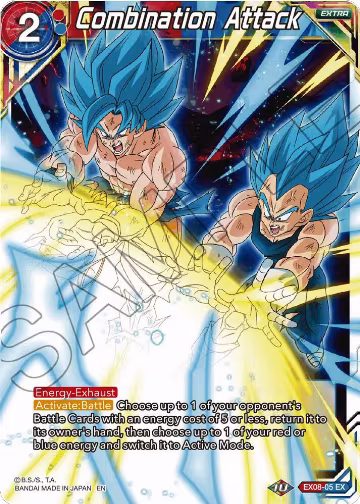 Combination Attack (EX08-05), Expansion Deck Box Set 08: Magnificent Collection - Forsaken Warrior — DB Super card price