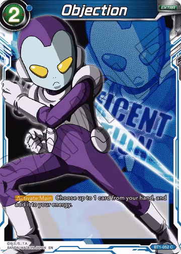 Objection (BT1-052), Expansion Deck Box Set 07: Magnificent Collection - Fusion Hero — DB Super card price