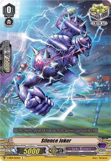 Silence Joker (V-EB09/053EN), V-EB09: The Raging Tactics — Vanguard card price