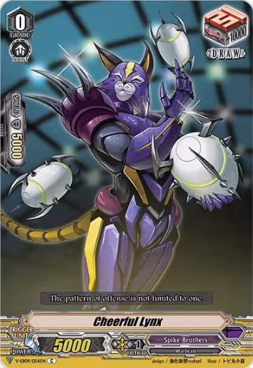 Cheerful Lynx (V-EB09/054EN), V-EB09: The Raging Tactics — Vanguard card price