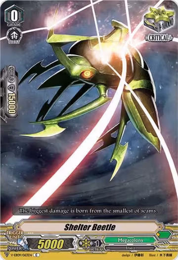 Shelter Beetle (V-EB09/063EN), V-EB09: The Raging Tactics — Vanguard card price