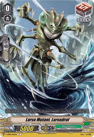 Larva Mutant, Larvadraf (V-EB09/065EN), V-EB09: The Raging Tactics — Vanguard card price