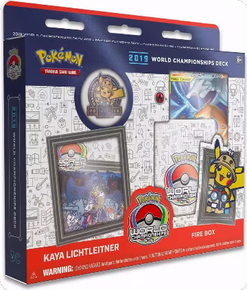 2019 World Championship Deck: Kaya Lichtleitner (Fire Box), World Championship Decks — Pokémon sealed product price