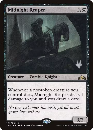 Midnight Reaper (77), Promo Pack: Throne of Eldraine — Magic card price