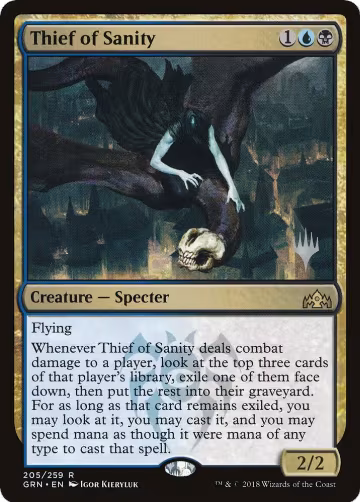 Thief of Sanity (205), Promo Pack: Throne of Eldraine — Magic card price