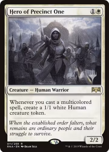 Hero of Precinct One (11), Promo Pack: Throne of Eldraine — Magic card price