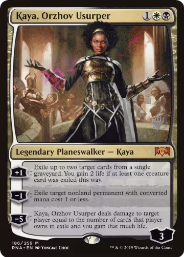 Kaya, Orzhov Usurper (186), Promo Pack: Throne of Eldraine — Magic card price