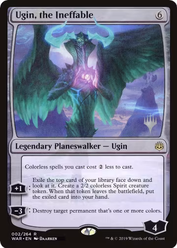 Ugin, the Ineffable (2), Promo Pack: Throne of Eldraine — Magic card price