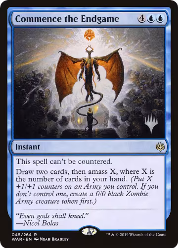 Commence the Endgame (45), Promo Pack: Throne of Eldraine — Magic card price