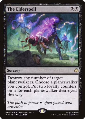 The Elderspell (89), Promo Pack: Throne of Eldraine — Magic card price