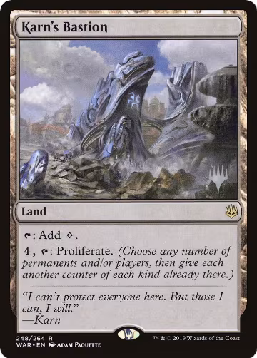 Karn's Bastion (248), Promo Pack: Throne of Eldraine — Magic card price