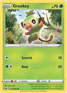 Grookey - 11/202 (Premium Collection) (011/202), Miscellaneous Cards & Products — Pokémon card price