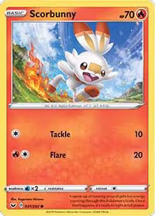 Scorbunny - 031/202 (Premium Collection) (031/202), Miscellaneous Cards & Products — Pokémon card price
