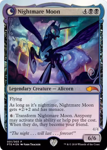 Nightmare Moon // Princess Luna (1) — card price